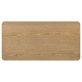 Castlewood Engineered Wood Cocktail Coffee Table Light Oak