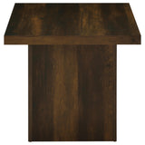 Plastic glides under side table legs