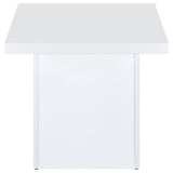 Devar coffee table with decorative items displayed