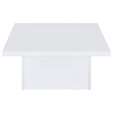 Devar 3-piece table set in bright living room environment