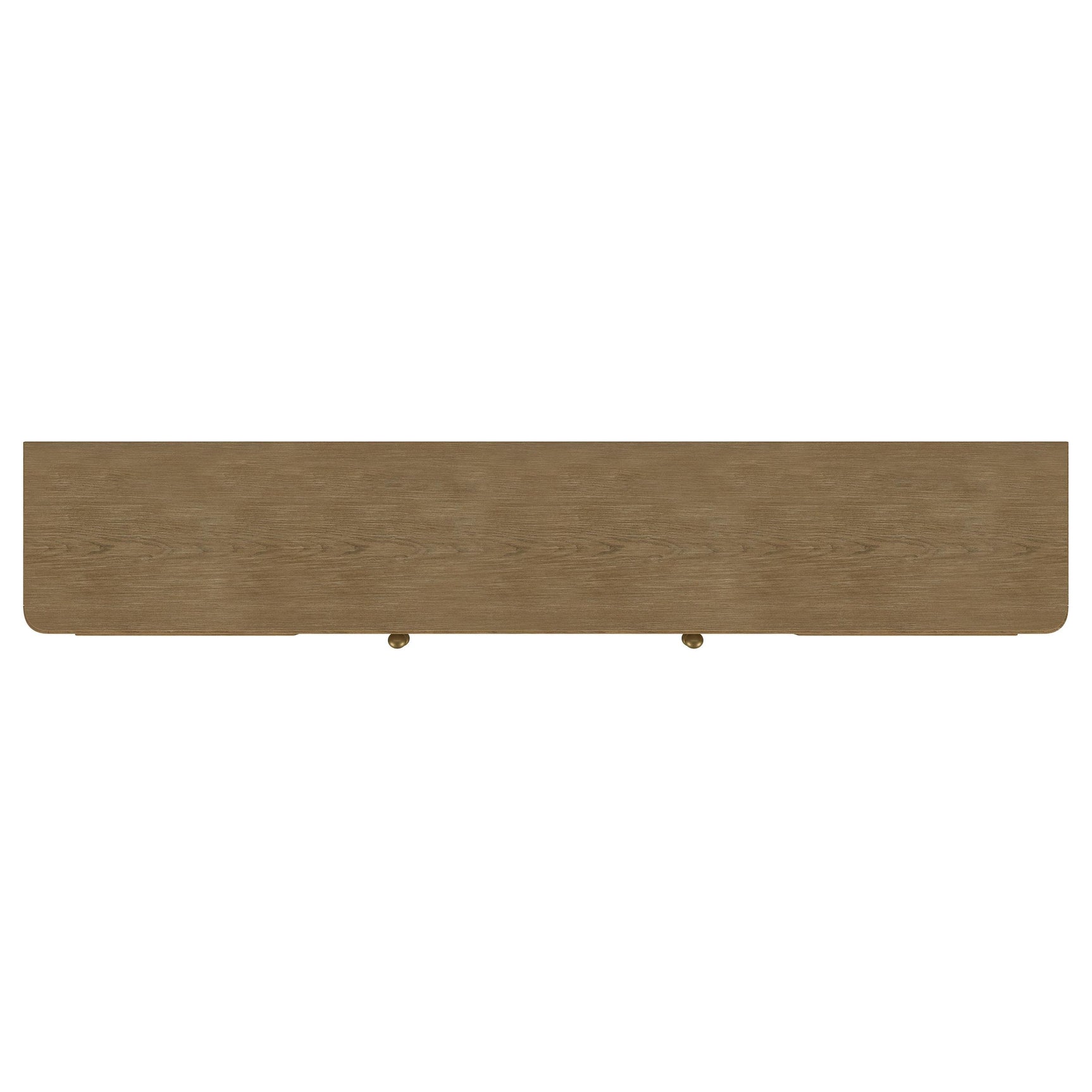 Rattan weave close-up on TV Stand door panel