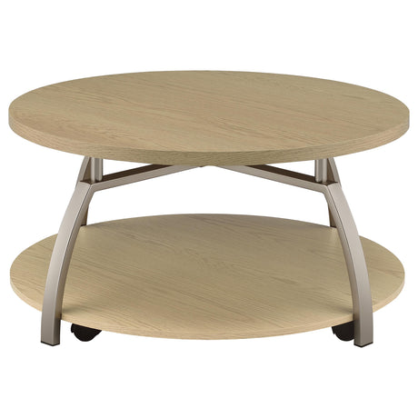 Detail of pencil round edge on coffee table top
