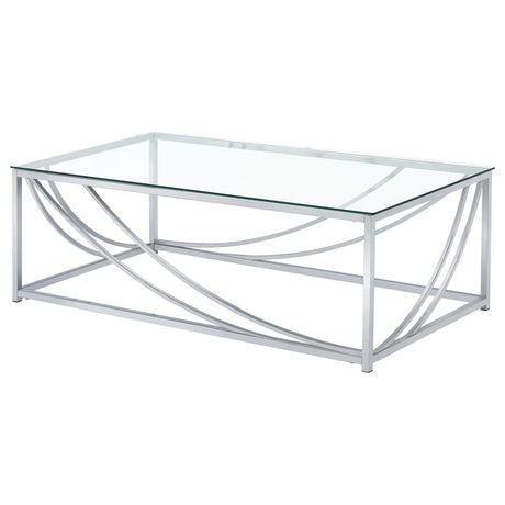 Set showing curved metal accents