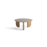 Olena Gold coffee table set assembled view