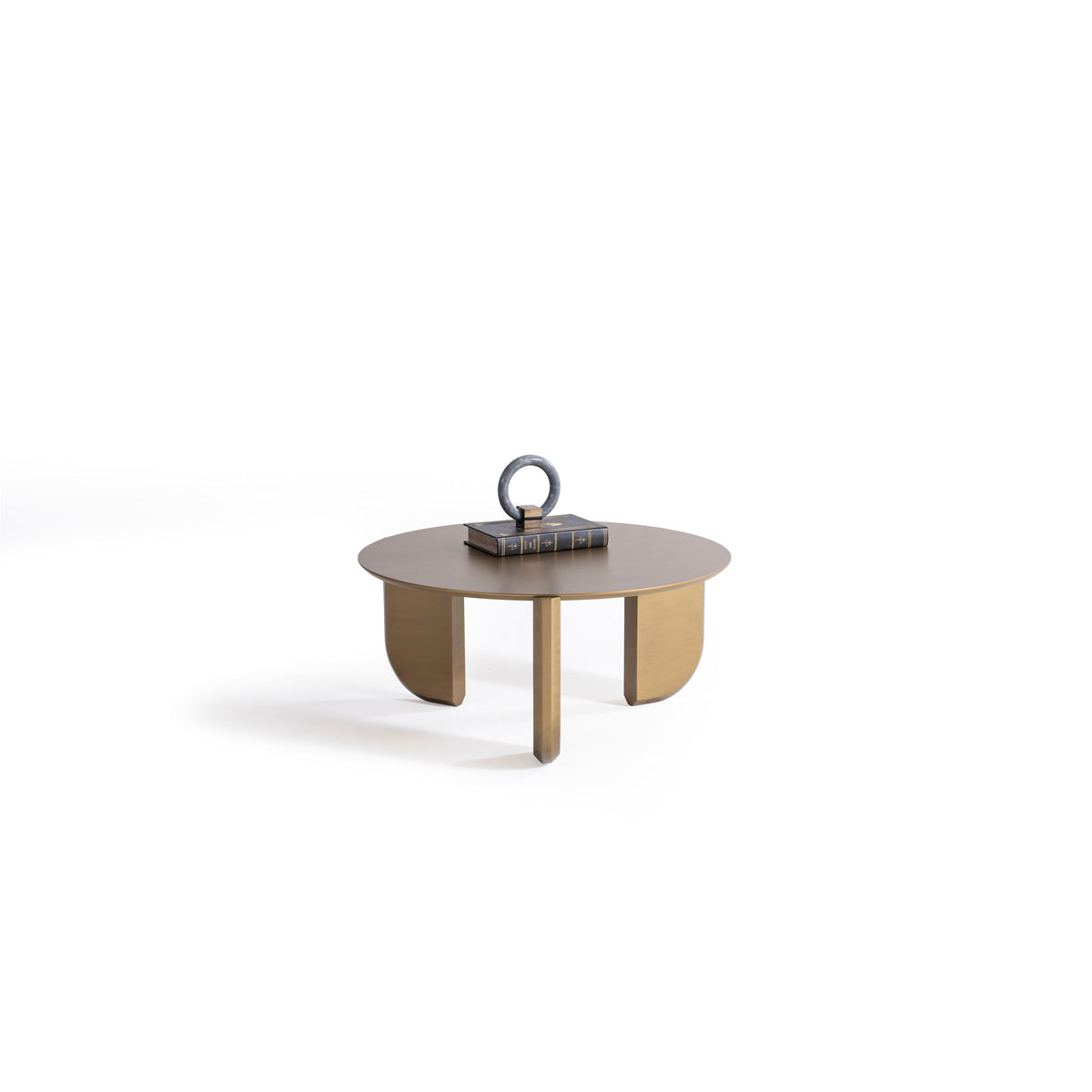 Olena Gold medium table side angle