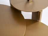 Olena Gold coffee table set close-up detail