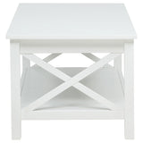 Skyview 44-inch Rectangular Lift Top Coffee Table White