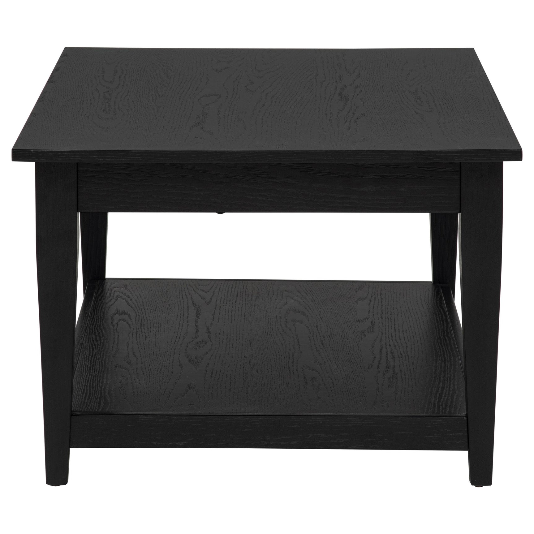 Coffee table in living room setting
