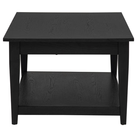 Coffee table in living room setting