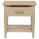Lindenton Side Table side angle view