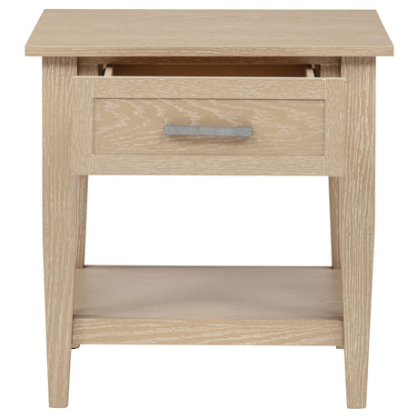 Lindenton Side Table side angle view