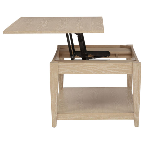Full living room setting with Lindenton table set