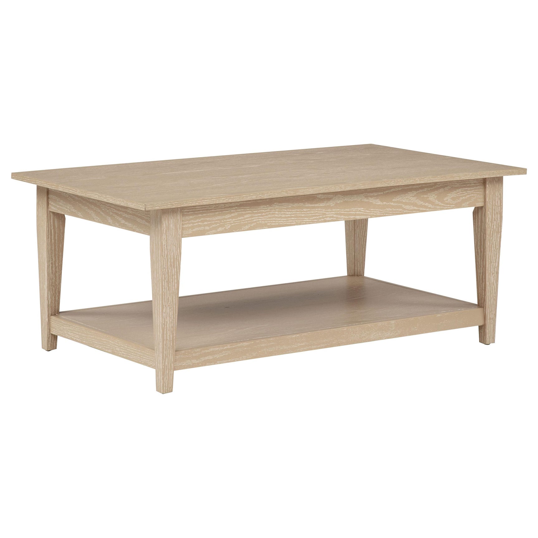 Lindenton Blonde Oak Lift-Top Coffee Table front view
