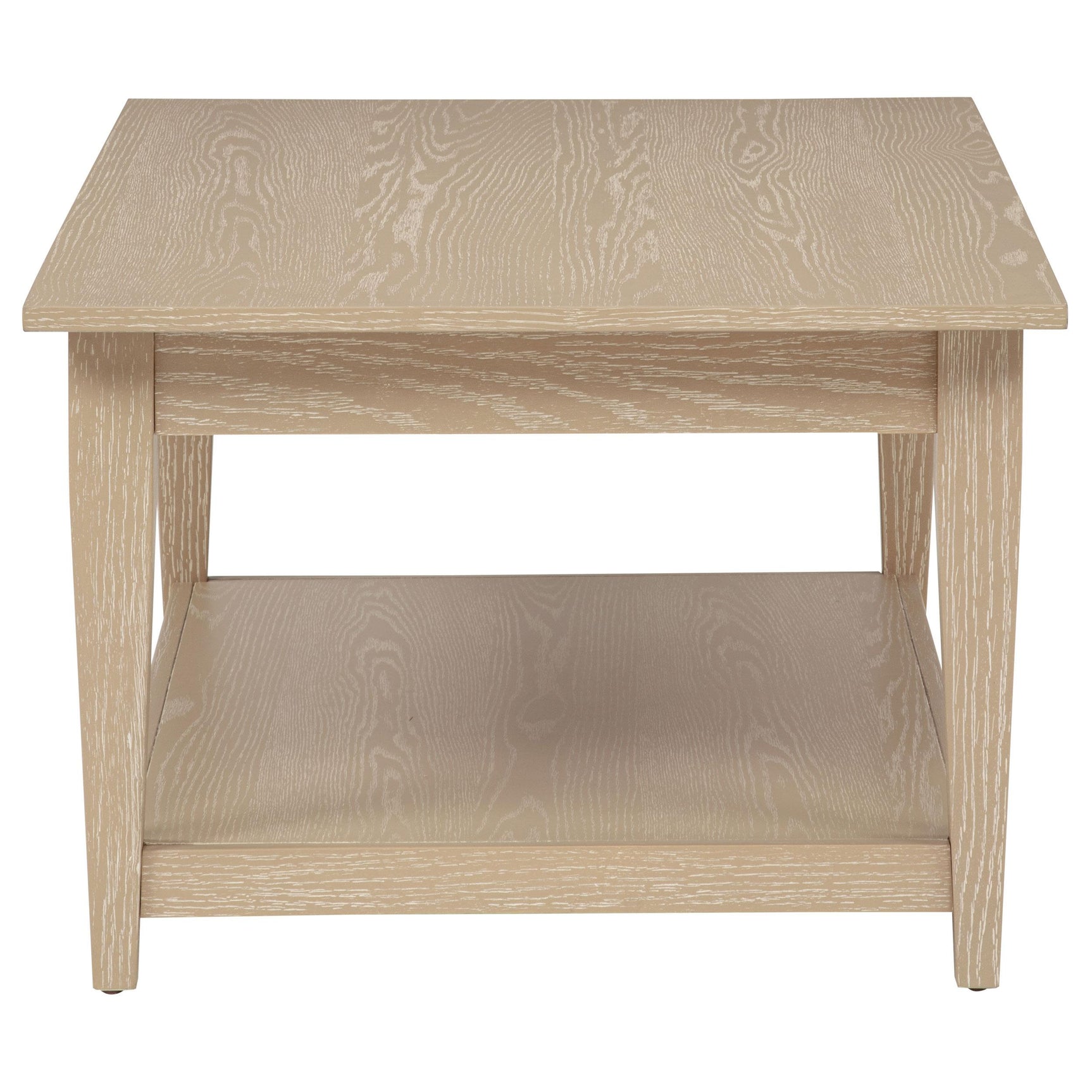 Lindenton Blonde Oak Lift-Top Coffee Table front view