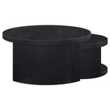 Sweeney table base and curved panel detail