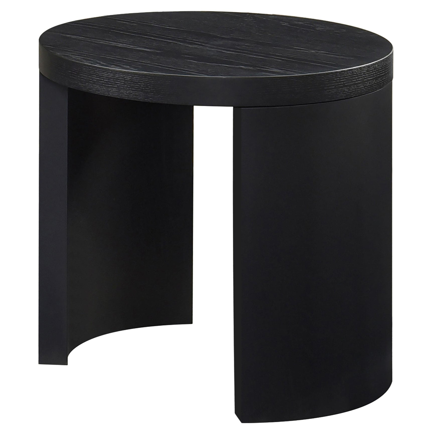 Sweeney side end table showing true square edge top