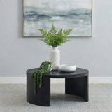 Sweeney coffee table curved leg detail