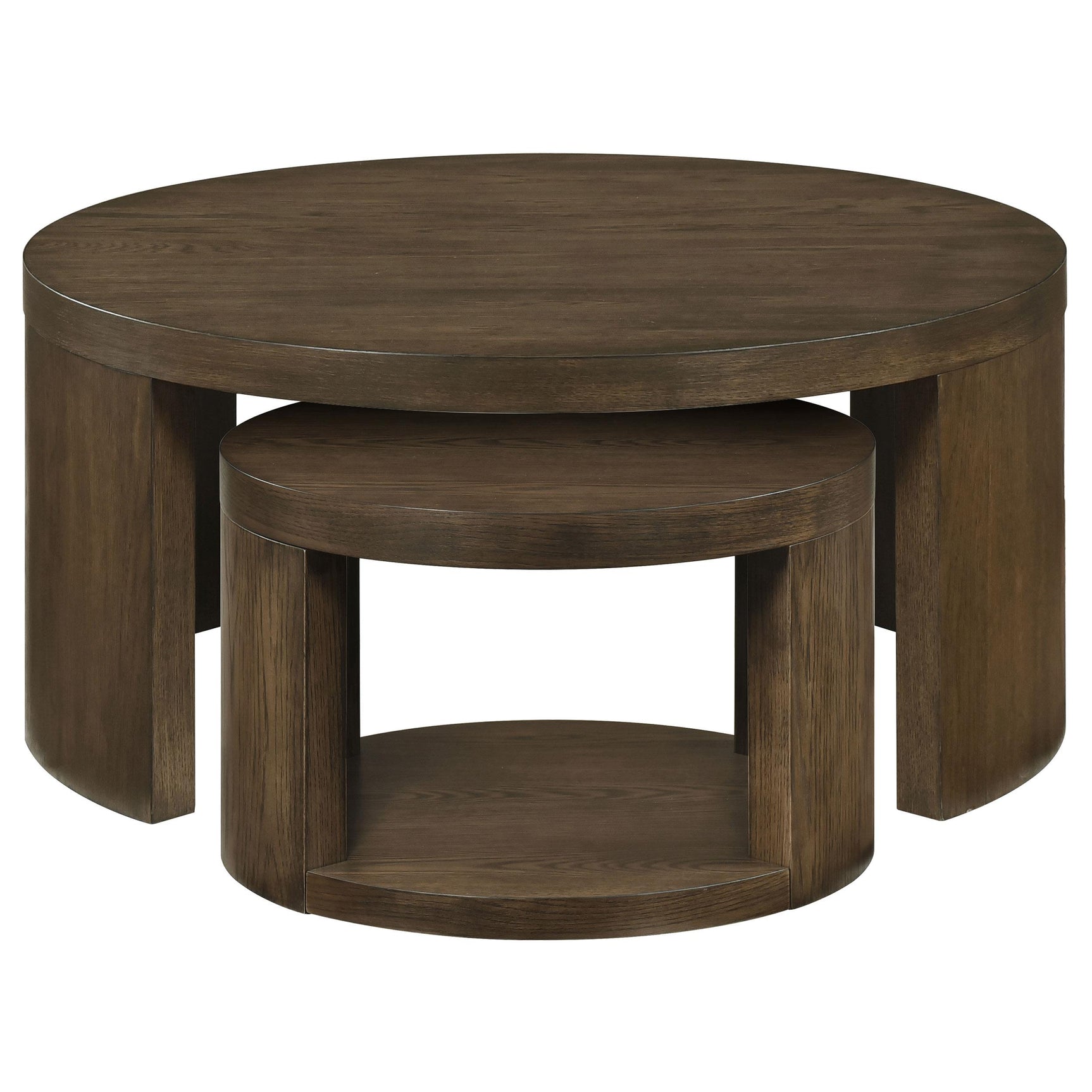 Close-up of Sweeney table oak veneer surface