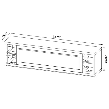 Overall dimensions and product label