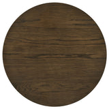 Sweeney table curved panel supports visible from side