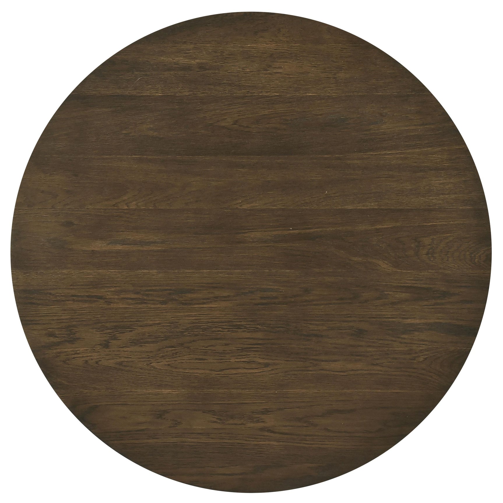 Sweeney 3-piece coffee and end table set in dark walnut, front view
