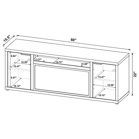 Fuller console plastic glide levelers underneath