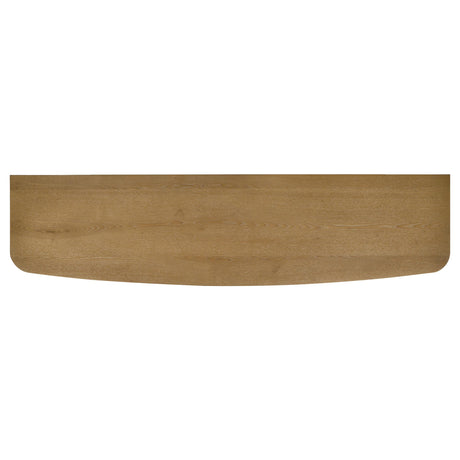 Console tapered leg design