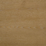 Decorative items on console shelves