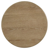 Adina table base vertical reeding detail