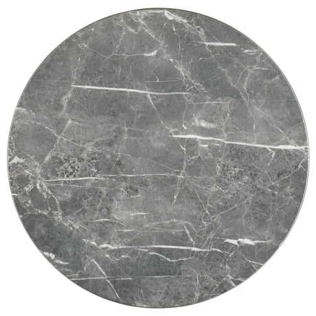 Franklin end table side view