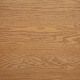 Side view of Beasley 2-drawer wood coffee table
