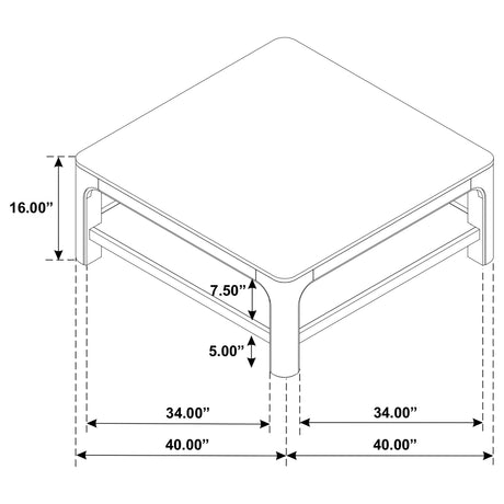 Decorative items arranged on Solano coffee table