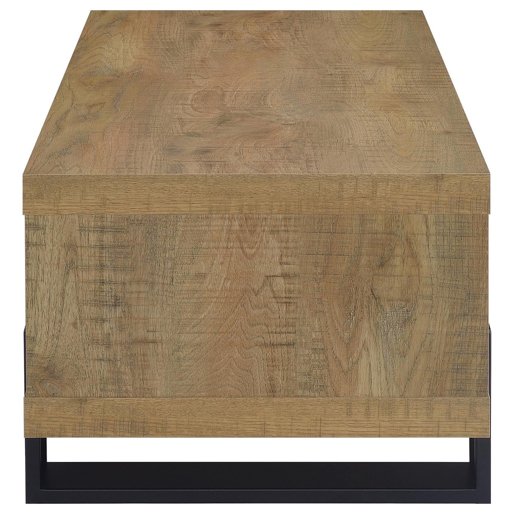 Black metal support frame of Dinard coffee table