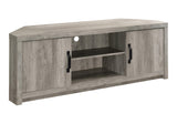 Englewood 2-Door Tv Console With Adjustable Shelf Grey Driftwood - Ella Furniture