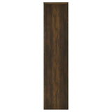 Dark pine finish texture on entertainment center
