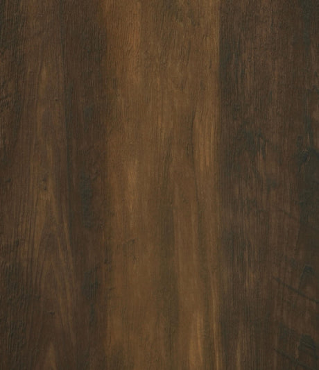 Open cabinet door showing storage compartment