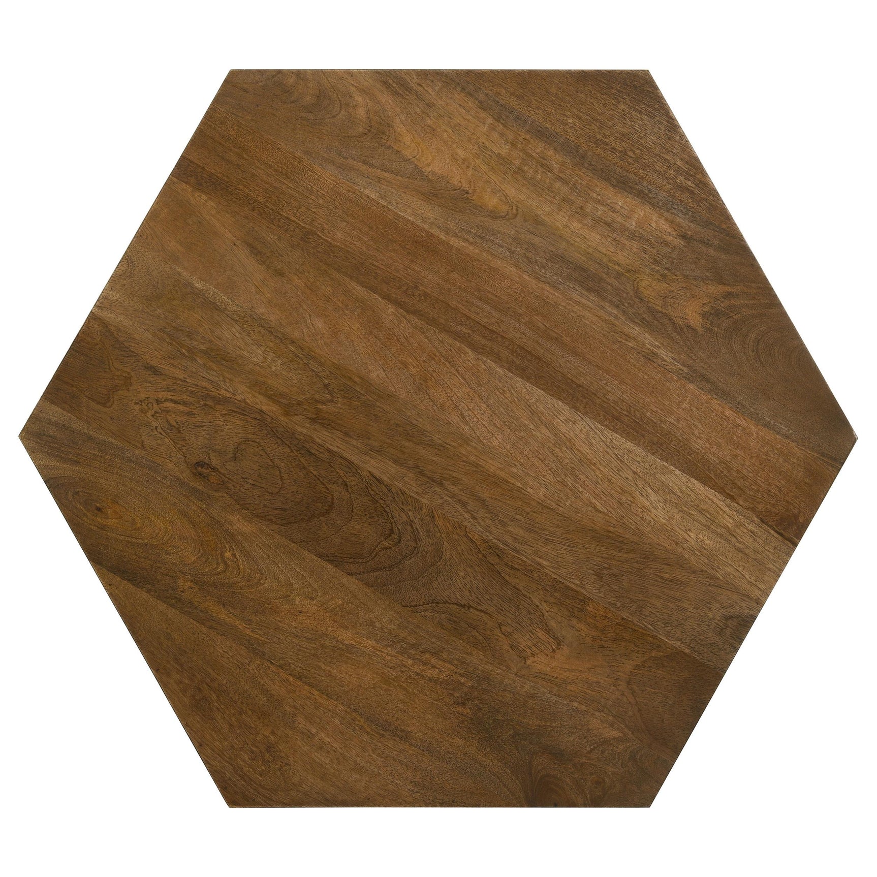 Coffee and end tables arrangement from above
