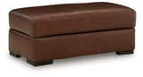 Brogliano Canyon Ottoman angled side view