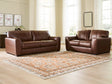 Brogliano Canyon Sofa and Loveseat side view