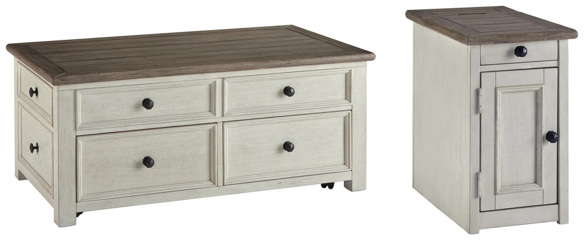 Bolanburg Two-Tone Coffee Table and 1 End Table Set — product image 2