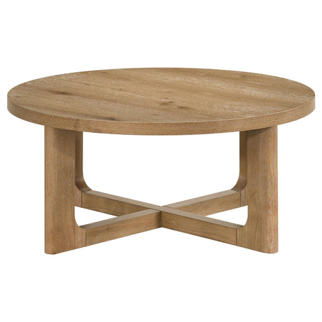 Kessler coffee table top grain close-up