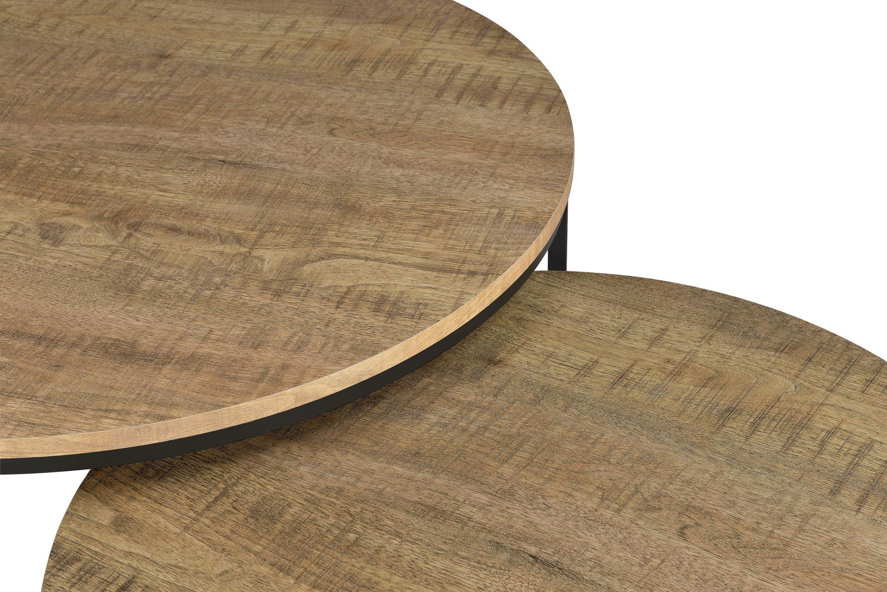 Tables spread apart in seating area