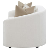Rainn Boucle Upholstered Sloped Arm Sofa Latte — product image 5