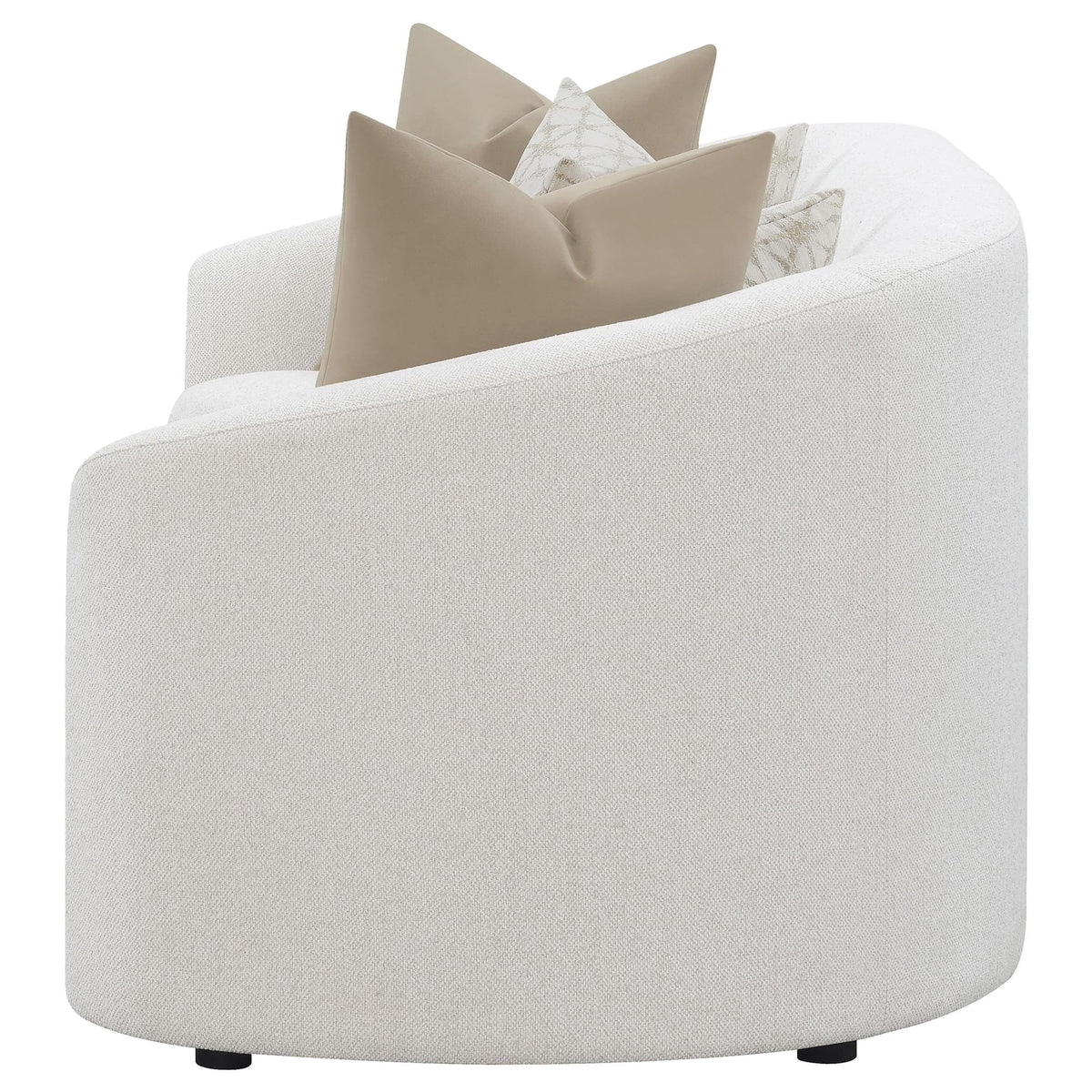 Rainn Boucle Upholstered Sloped Arm Sofa Latte — product image 5