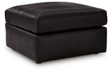 Modmax II ottoman side view showing upholstery details