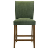 Paxton 5-piece Round Glass Top Counter Height Dining Set Green — product image 9