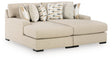 Laurelgrove Pebble Chenille,Performance Fabric,Next-Gen Nuvella™ Super Chaise from Decor Furniture