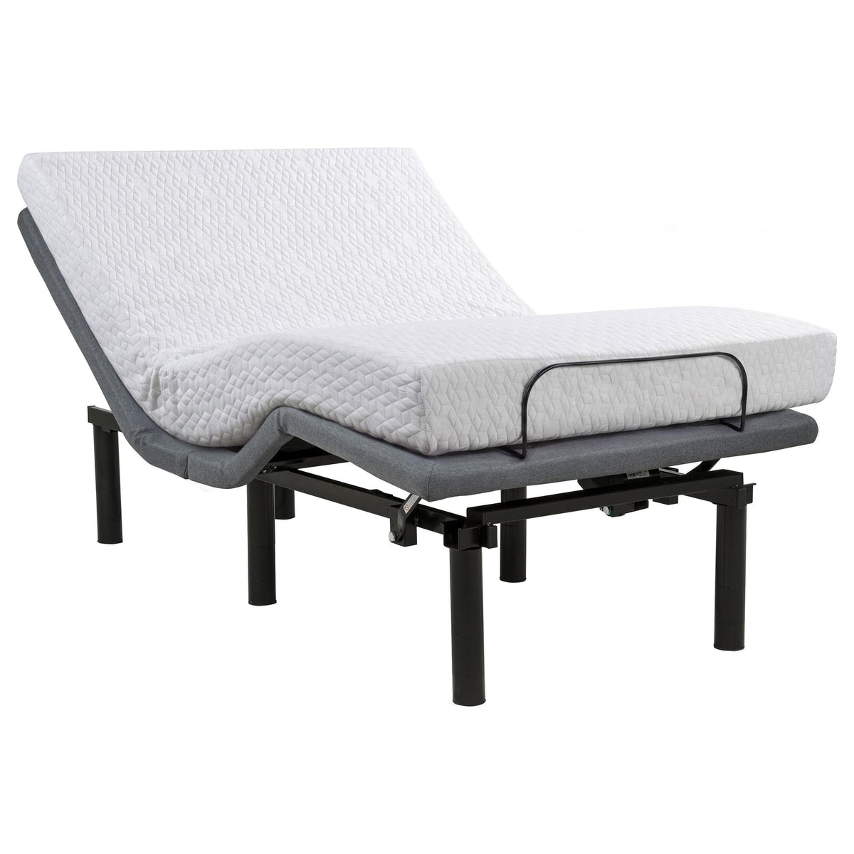 Tasca Twin Dual-Motor Adjustable Bed Base in Black — product image 3