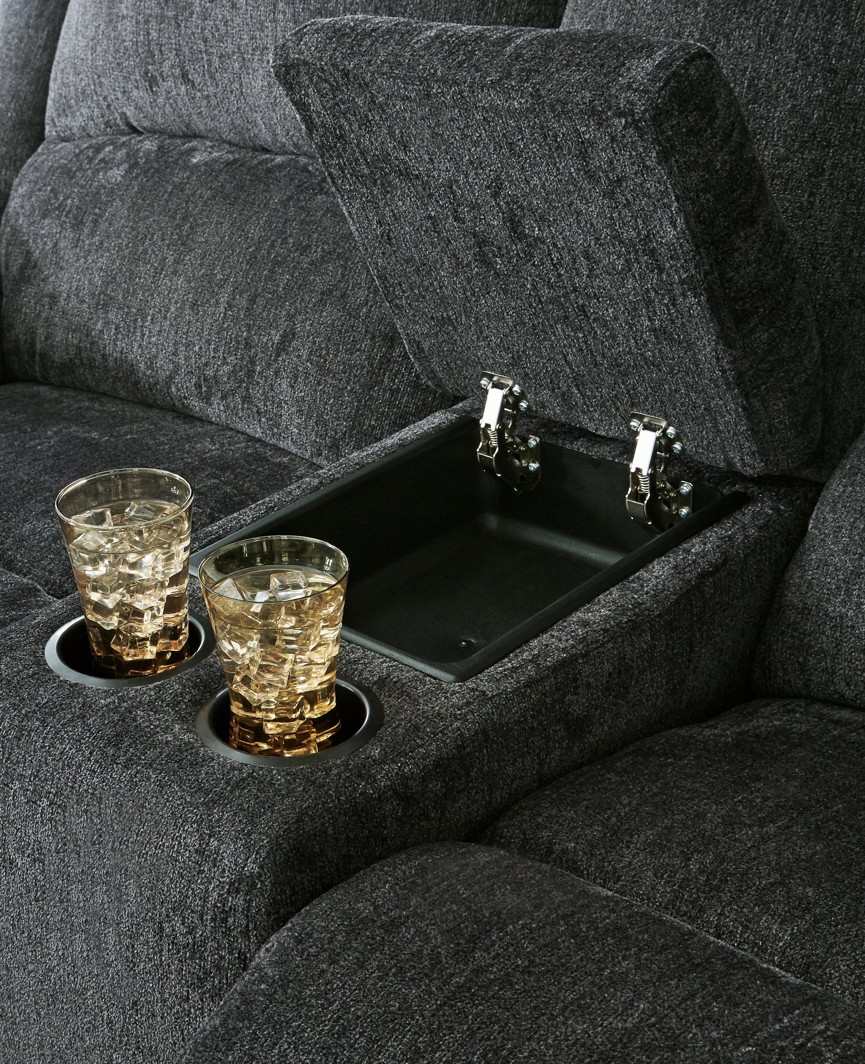 View of loveseat seat cushions
