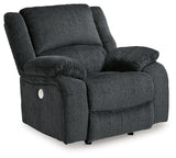 Draycoll Slate sofa USB charging port detail